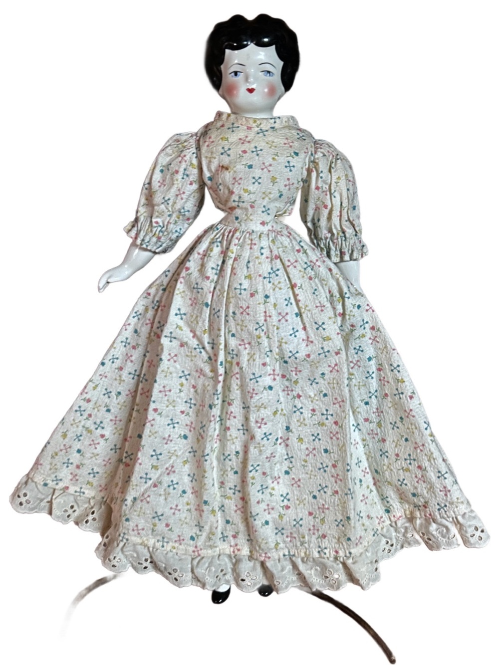 Antique (1900’s) ~ German Porcelain China
Shoulder Head Doll Cottage Grannycore